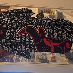 Bulls Legendary Status GOAT 23 All Over Graphic Print T-Shirt